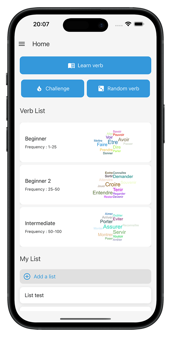 Conju Gate app interface